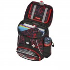 Schulranzen Fit Set 5-teilig Ninja Yuma, Farbe: schwarz, Marke: Step by Step, EAN: 4047443543912, Abmessungen in cm: 28x37.5x20, Bild 7 von 16