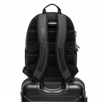 Rucksack Luminite Pack mit Laptopfach 16 Zoll Black, Farbe: schwarz, Marke: OAK25, EAN: 4070402000195, Abmessungen in cm: 30x43x14, Bild 4 von 8