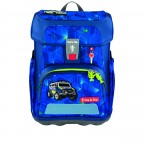 Schulranzen Cloud Set 5-teilig BLUE/Police Truck Charly, Farbe: blau/petrol, Marke: Step by Step, EAN: 4047443538987, Abmessungen in cm: 28x37.5x20, Bild 2 von 14