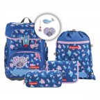 Schulranzen Cloud Special Edition Reflect Set 5-teilig Seashell Pearl, Farbe: blau/petrol, Marke: Step by Step, EAN: 4047443539434, Abmessungen in cm: 28x37.5x20, Bild 1 von 16