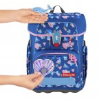 Schulranzen Cloud Special Edition Reflect Set 5-teilig Seashell Pearl, Farbe: blau/petrol, Marke: Step by Step, EAN: 4047443539434, Abmessungen in cm: 28x37.5x20, Bild 3 von 16