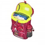 Kinderrucksack Kid Set 3-teilig Wild Horse Nora, Farbe: rot/weinrot, Marke: Step by Step, EAN: 4047443539526, Abmessungen in cm: 26x35x17, Bild 4 von 7