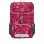 Kinderrucksack Kid Set 3-teilig Wild Horse Nora, Farbe: rot/weinrot, Marke: Step by Step, EAN: 4047443539526, Abmessungen in cm: 26x35x17, Bild 2 von 7