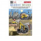 Sticker / Anhänger für Schulranzen Magic Mags Bagger Rocco, Farbe: rot/weinrot, Marke: Step by Step, EAN: 4047443539212, Bild 2 von 3