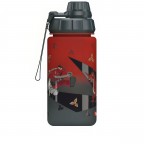 Trinkflasche Volumen 550 ml Warrior, Farbe: rot/weinrot, Marke: Step by Step, EAN: 4047443544414, Abmessungen in cm: 7.5x19.5x7.5, Bild 1 von 3