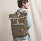 Rucksack Cycling mit Laptopfach 15 Zoll Light Brown, Farbe: braun, Marke: Faguo, EAN: 3666868072633, Abmessungen in cm: 28x46x12.5, Bild 6 von 6