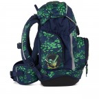 Schulranzen Pack Set 6-teilig Modell 2025 DrachenbezwingBär, Farbe: blau/petrol, Marke: Ergobag, EAN: 4057081218363, Abmessungen in cm: 28x40x25, Bild 5 von 7