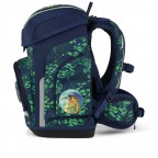 Schulranzen Cubo Set 5-teilig Modell 2026 DrachenbezwingBär, Farbe: blau/petrol, Marke: Ergobag, EAN: 4057081219551, Abmessungen in cm: 28x39x25, Bild 3 von 7