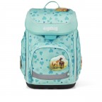 Schulranzen Cubo Set 5-teilig Modell 2026 ReitBärtraum, Farbe: grün/oliv, Marke: Ergobag, EAN: 4057081219575, Abmessungen in cm: 28x39x25, Bild 2 von 7