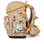 Schulranzen Cubo Set 5-teilig Modell 2026 FlowerpowBär, Farbe: beige, Marke: Ergobag, EAN: 4057081219483, Abmessungen in cm: 28x39x25, Bild 3 von 7