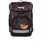 Schulranzen Cubo Set 5-teilig Modell 2026 TaekBärdo, Farbe: schwarz, Marke: Ergobag, EAN: 4057081219414, Abmessungen in cm: 28x39x25, Bild 2 von 7