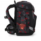 Schulranzen Cubo Set 5-teilig Modell 2026 TaekBärdo, Farbe: schwarz, Marke: Ergobag, EAN: 4057081219414, Abmessungen in cm: 28x39x25, Bild 4 von 7