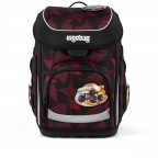 Schulranzen Cubo Set 5-teilig Modell 2026 UnaufhaltBär, Farbe: schwarz, Marke: Ergobag, EAN: 4057081219582, Abmessungen in cm: 28x39x25, Bild 2 von 7