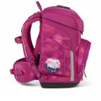 Schulranzen Cubo Set 5-teilig Modell 2026 MondzauBär, Farbe: rosa/pink, Marke: Ergobag, EAN: 4057081223565, Abmessungen in cm: 28x39x25, Bild 4 von 7