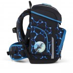 Schulranzen Cubo Color Flash Edition Set 5-teilig Modell 2026 Bärassic Garden, Farbe: blau/petrol, Marke: Ergobag, EAN: 4057081219544, Abmessungen in cm: 28x39x25, Bild 4 von 7