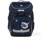 Schulranzen Cubo Reflex Edition Set 5-teilig Modell 2026 KoBärnikus, Farbe: blau/petrol, Marke: Ergobag, EAN: 4057081219384, Abmessungen in cm: 28x39x25, Bild 2 von 8