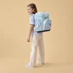 Schulranzen Cubo Reflex Edition Set 5-teilig Modell 2026 ZauBärwelt, Farbe: grün/oliv, Marke: Ergobag, EAN: 4057081219469, Abmessungen in cm: 28x39x25, Bild 7 von 8