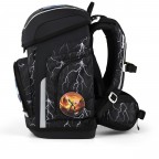Schulranzen Cubo Reflex Edition Set 5-teilig Modell 2026 Super ReflektBär, Farbe: schwarz, Marke: Ergobag, EAN: 4057081219407, Abmessungen in cm: 28x39x25, Bild 3 von 8