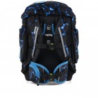 Schulranzen Pack Lumi Edition Set 6-teilig Modell 2025 DKLBLAU/Bärassic Garden, Farbe: blau/petrol, Marke: Ergobag, EAN: 4057081218356, Abmessungen in cm: 28x40x25, Bild 4 von 7