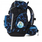 Schulranzen Pack Lumi Edition Set 6-teilig Modell 2025 DKLBLAU/Bärassic Garden, Farbe: blau/petrol, Marke: Ergobag, EAN: 4057081218356, Abmessungen in cm: 28x40x25, Bild 3 von 7