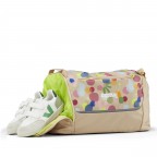 Sporttasche Flower PowBär, Farbe: beige, Marke: Ergobag, EAN: 4057081220311, Abmessungen in cm: 42x26x21, Bild 3 von 4