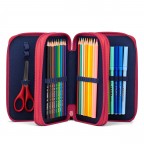 Stifteetui Maxi Mäppchen Set 40-teilig MondzauBär, Farbe: rosa/pink, Marke: Ergobag, EAN: 4057081223640, Abmessungen in cm: 20x13.5x6.5, Bild 2 von 5