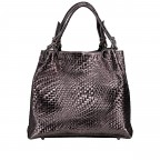 Handtasche Flechtprägung Anthra, Farbe: anthrazit, Marke: Hausfelder Manufaktur, EAN: 4065646028081, Abmessungen in cm: 32x30x16, Bild 3 von 7