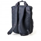 Rucksack Japan Re-Lite Sagami erweiterbar Outer Space, Farbe: blau/petrol, Marke: Aunts & Uncles, EAN: 4255717212994, Abmessungen in cm: 31x40x11, Bild 3 von 7