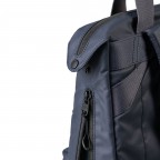 Rucksack Japan Re-Lite Sagami erweiterbar Outer Space, Farbe: blau/petrol, Marke: Aunts & Uncles, EAN: 4255717212994, Abmessungen in cm: 31x40x11, Bild 7 von 7