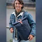 Rucksack Japan Re Tokachi Outer Space, Farbe: blau/petrol, Marke: Aunts & Uncles, EAN: 4255717214110, Abmessungen in cm: 26x41x15, Bild 5 von 9