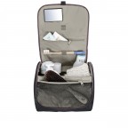 Kulturbeutel Estrellas WegaWash Volumen 7 Liter Black Purple Ash, Farbe: schwarz, Marke: Vaude, EAN: 4067729112472, Abmessungen in cm: 26x22x16, Bild 5 von 5