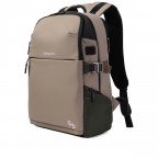 Rucksack Commute Rail Eco mit Laptopfach 15.6 Vintage Beige, Farbe: beige, Marke: Hedgren, EAN: 5413507235410, Abmessungen in cm: 32x43x18, Bild 2 von 20