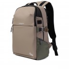 Rucksack Commute Rail Eco mit Laptopfach 15.6 Vintage Beige, Farbe: beige, Marke: Hedgren, EAN: 5413507235410, Abmessungen in cm: 32x43x18, Bild 2 von 20