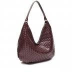 Beuteltasche Salerno Mindy Barolo, Farbe: rot/weinrot, Marke: Adax, EAN: 5705483267395, Abmessungen in cm: 38x35.5x10.5, Bild 2 von 5