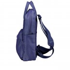 Rucksack MD20 QMT17 Deep Blue, Farbe: blau/petrol, Marke: Mandarina Duck, EAN: 8032803880406, Abmessungen in cm: 26x37x12, Bild 4 von 8