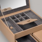 Schmuckkasten Marvella M 803980 Camel, Farbe: cognac, Marke: Windrose, EAN: 4031604015615, Abmessungen in cm: 21.5x20.5x11.5, Bild 5 von 9