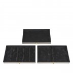 Schmuckkasten Fleur Venice Lena mit vier Etagen Grau Schwarz, Farbe: grau, Marke: Windrose, EAN: 4031604015554, Abmessungen in cm: 27x16x18, Bild 5 von 6