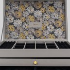 Schmuckkasten Fleur Venice Lena mit vier Etagen Grau Schwarz, Farbe: grau, Marke: Windrose, EAN: 4031604015554, Abmessungen in cm: 27x16x18, Bild 6 von 6
