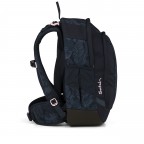 Rucksack Air 2025 Volumen 26 Liter Midnight Jungle, Farbe: schwarz, Marke: Satch, EAN: 4057081223831, Abmessungen in cm: 28x45x16, Bild 3 von 12