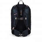 Rucksack Air 2025 Volumen 26 Liter Midnight Jungle, Farbe: schwarz, Marke: Satch, EAN: 4057081223831, Abmessungen in cm: 28x45x16, Bild 4 von 12
