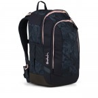Rucksack Air 2025 Volumen 26 Liter Midnight Jungle, Farbe: schwarz, Marke: Satch, EAN: 4057081223831, Abmessungen in cm: 28x45x16, Bild 2 von 12