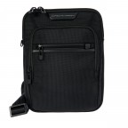 Umhängetasche Roadster Nylon Evo Shoulderbag S Black, Farbe: schwarz, Marke: Porsche Design, EAN: 4056487110080, Abmessungen in cm: 21x27x3, Bild 1 von 7