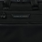 Aktentasche Roadster Nylon Evo Briefbag mit Laptopfach 15.6 Black, Farbe: schwarz, Marke: Porsche Design, EAN: 4056487110158, Abmessungen in cm: 39x28x12, Bild 7 von 7
