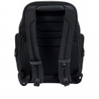 Rucksack Roadster Nylon Evo Backpack M Black, Farbe: schwarz, Marke: Porsche Design, EAN: 4056487110127, Abmessungen in cm: 33x40x19, Bild 4 von 9