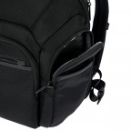 Rucksack Roadster Nylon Evo Backpack M Black, Farbe: schwarz, Marke: Porsche Design, EAN: 4056487110127, Abmessungen in cm: 33x40x19, Bild 8 von 9