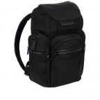 Rucksack Roadster Nylon Evo Backpack Toploader M Black, Farbe: schwarz, Marke: Porsche Design, EAN: 4056487110110, Abmessungen in cm: 32x41x16, Bild 2 von 9