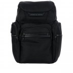 Rucksack Roadster Nylon Evo Backpack Toploader M Black, Farbe: schwarz, Marke: Porsche Design, EAN: 4056487110110, Abmessungen in cm: 32x41x16, Bild 1 von 9