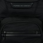 Rucksack Roadster Nylon Evo Backpack Toploader M Black, Farbe: schwarz, Marke: Porsche Design, EAN: 4056487110110, Abmessungen in cm: 32x41x16, Bild 9 von 9