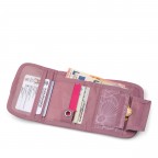 Geldbeutel Magnolia Dream, Farbe: rot/weinrot, Marke: Satch, EAN: 4057081224425, Abmessungen in cm: 13x8.5x2, Bild 2 von 3