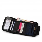 Geldbeutel Seismic Blue, Farbe: blau/petrol, Marke: Satch, EAN: 4057081224470, Abmessungen in cm: 13x8.5x2, Bild 2 von 3